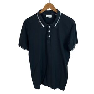 PO848 Men’s Lindbergh White Designer Polo Shirt XXL